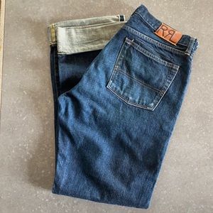 Vintage RRL Selvage Jeans -sz 32 wide leg